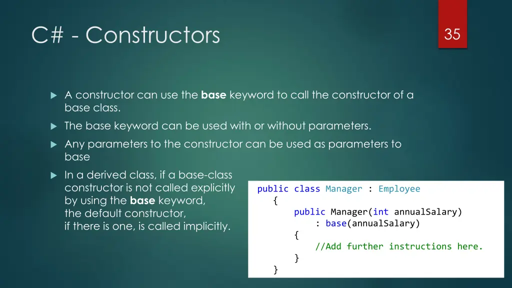 c constructors 1