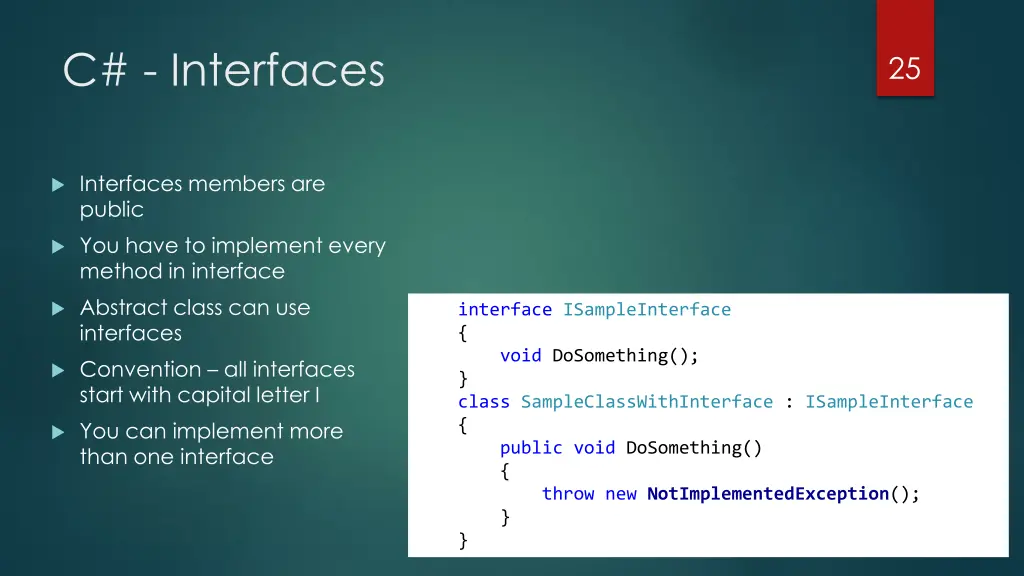 c interfaces 1