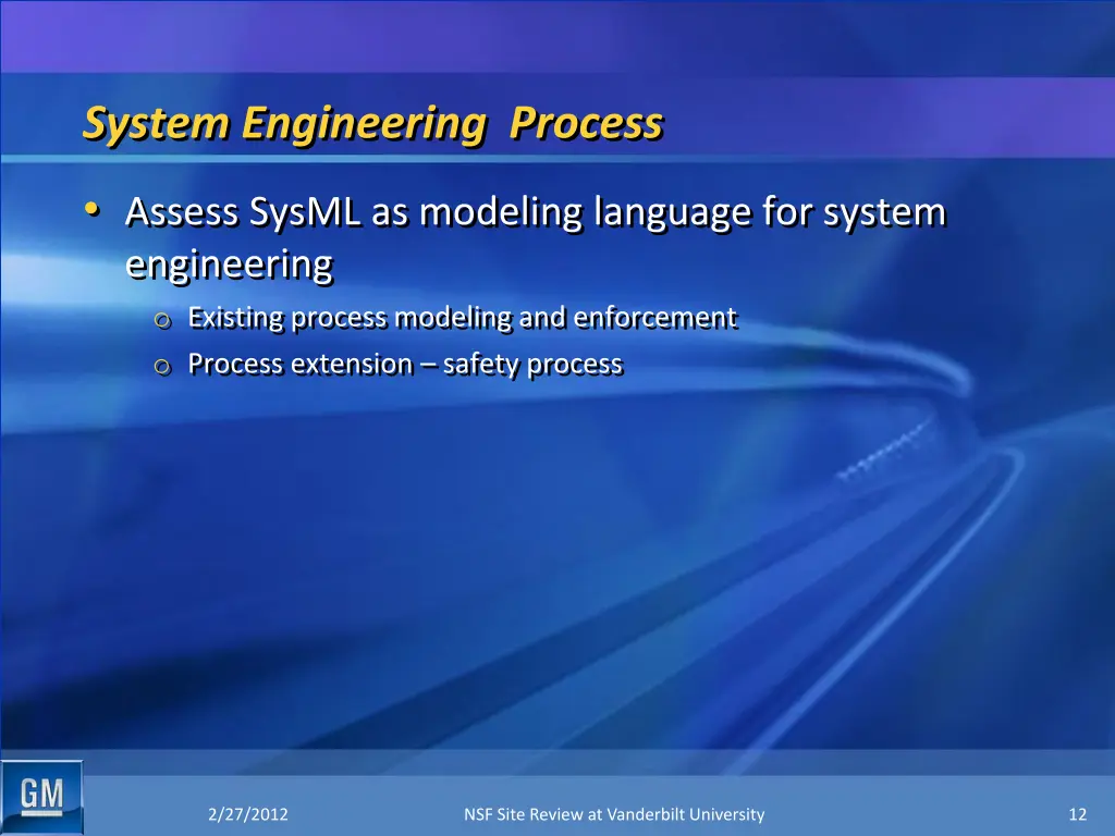 system engineering process