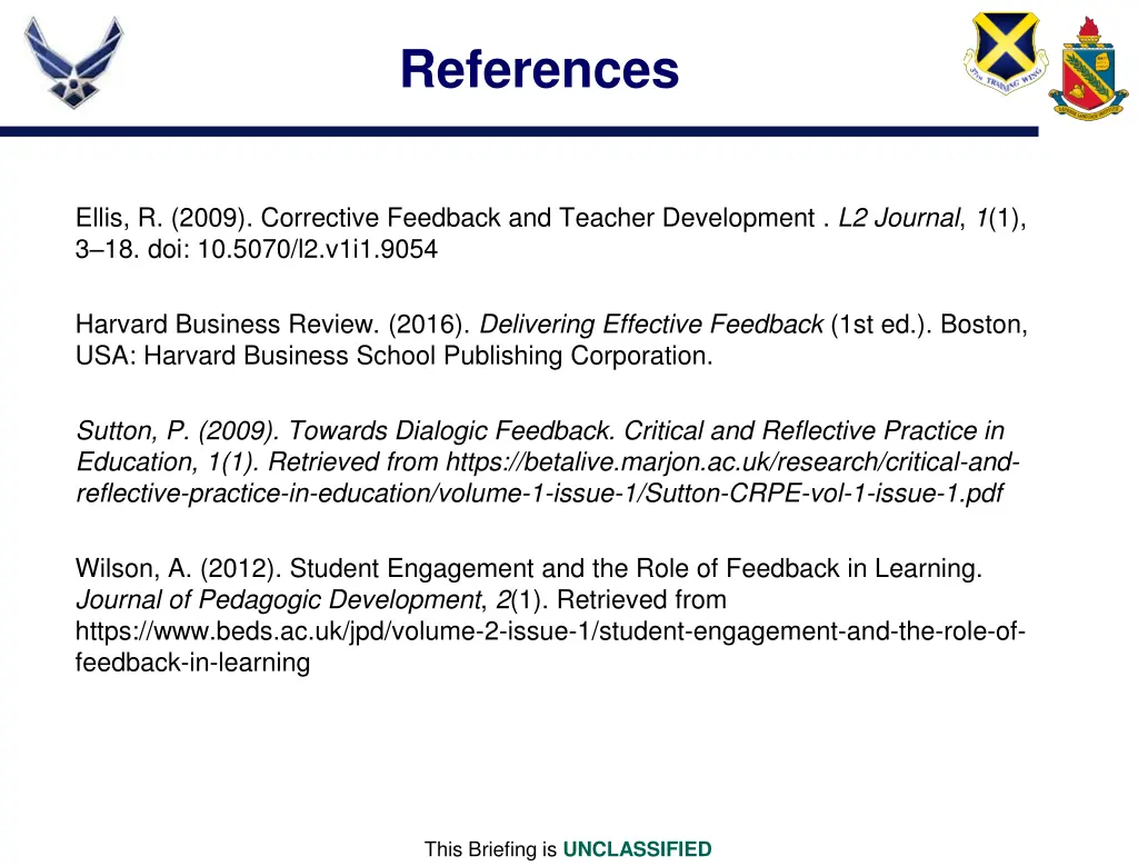 references