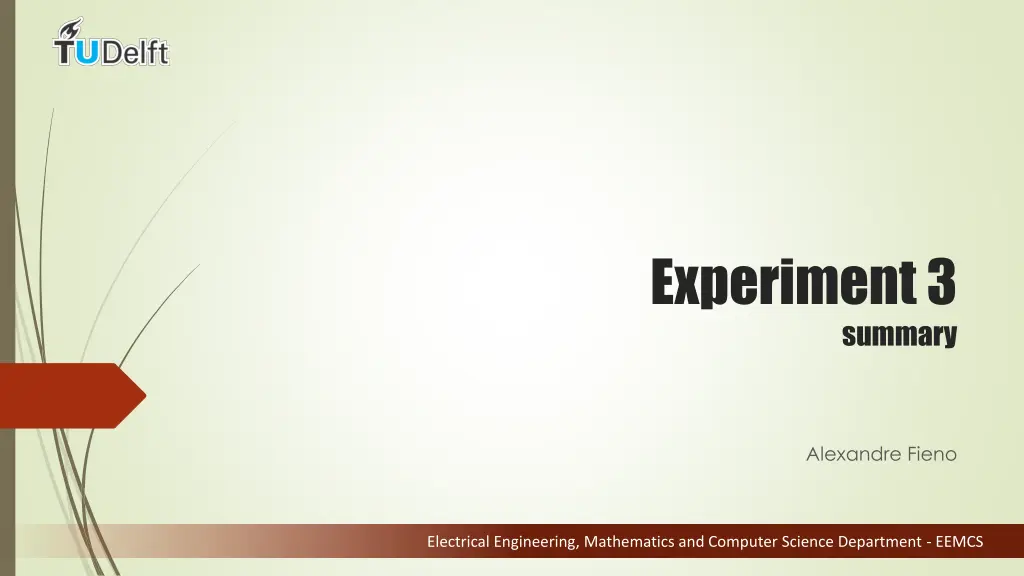 experiment 3