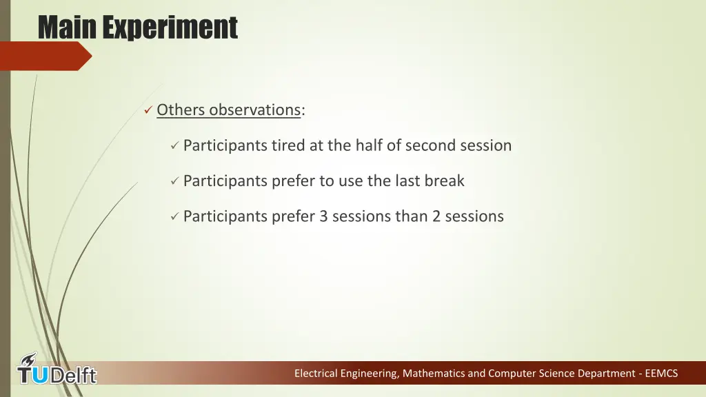 main experiment 2