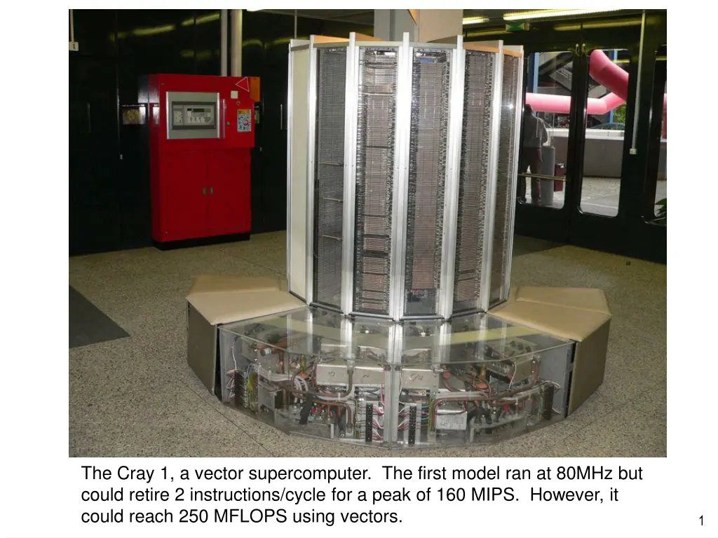 the cray 1 a vector supercomputer the first model