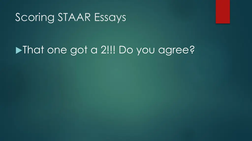 scoring staar essays 1