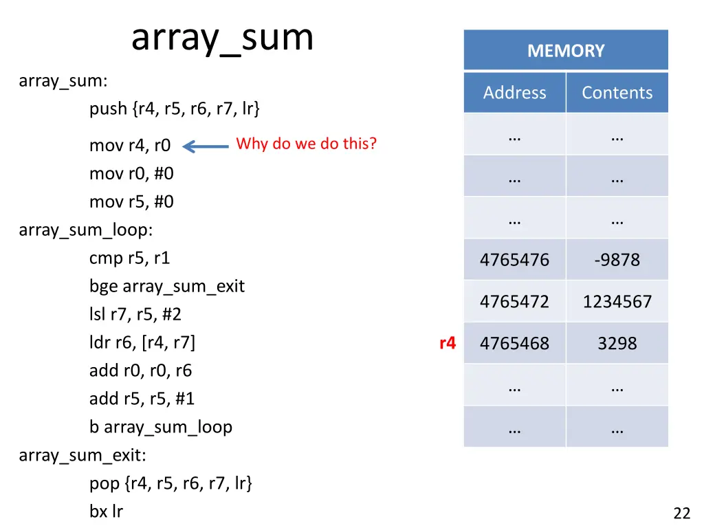 array sum 1