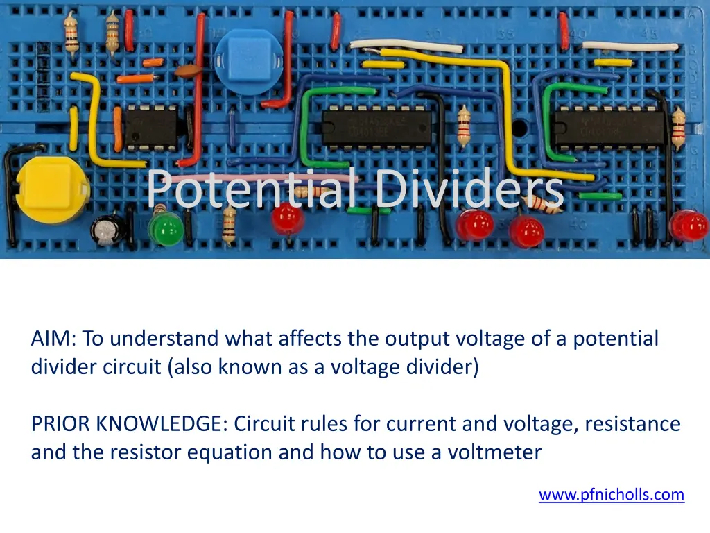 potential dividers