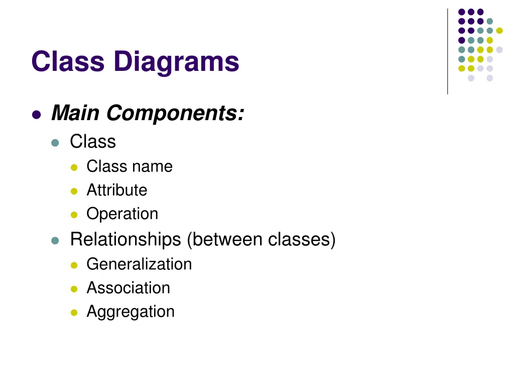class diagrams 1