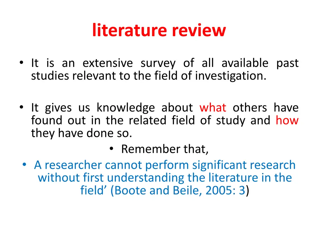 literature review 1
