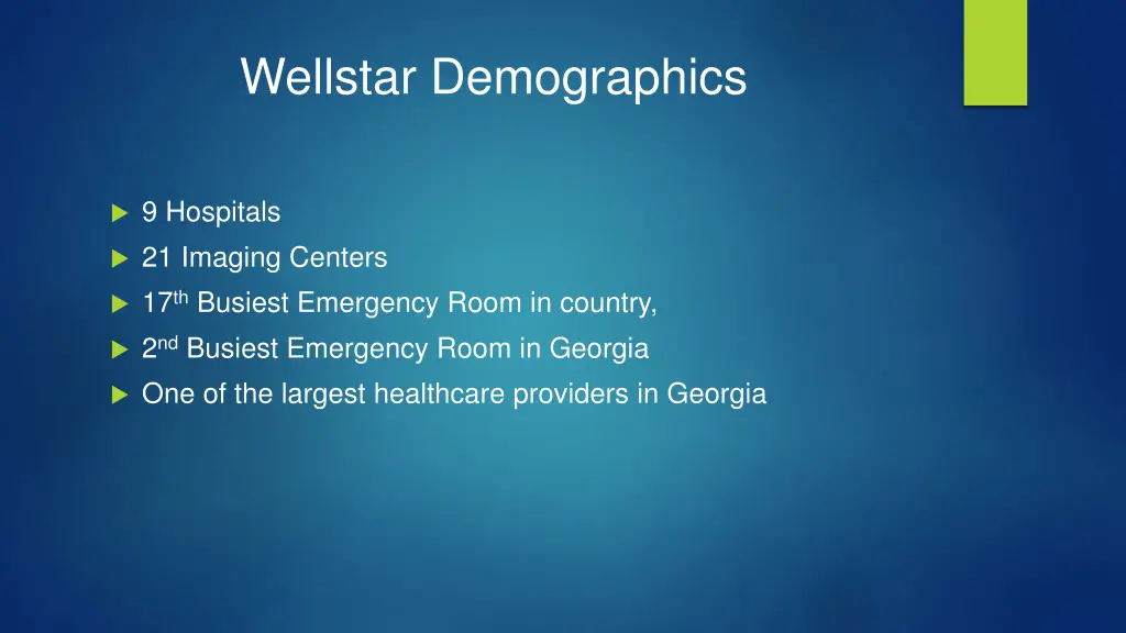 wellstar demographics