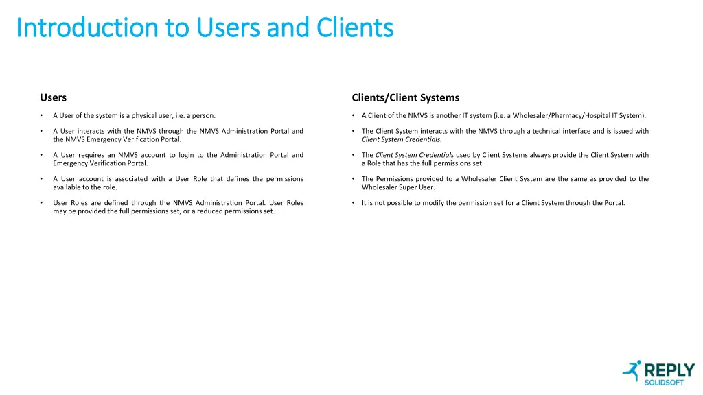 introduction to users and clients introduction