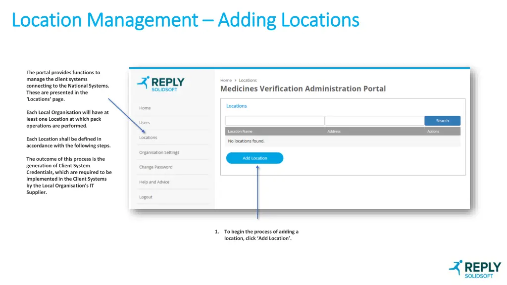 location location management management adding