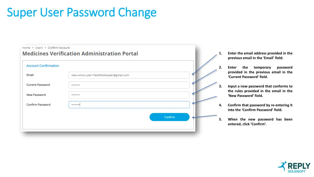super user password change super user password