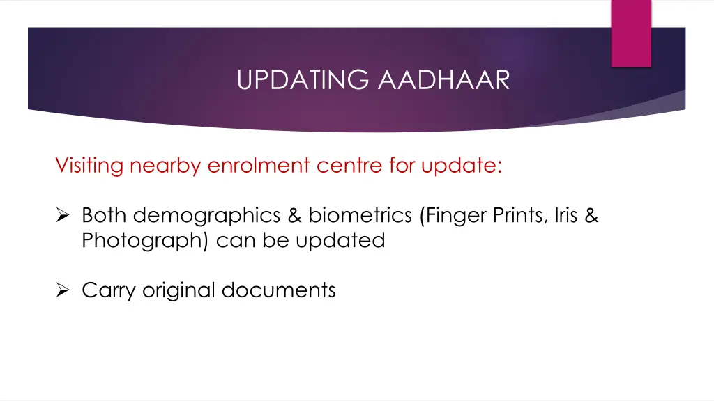 updating aadhaar 4