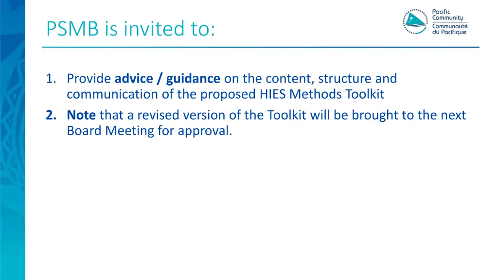 psmb is invited to