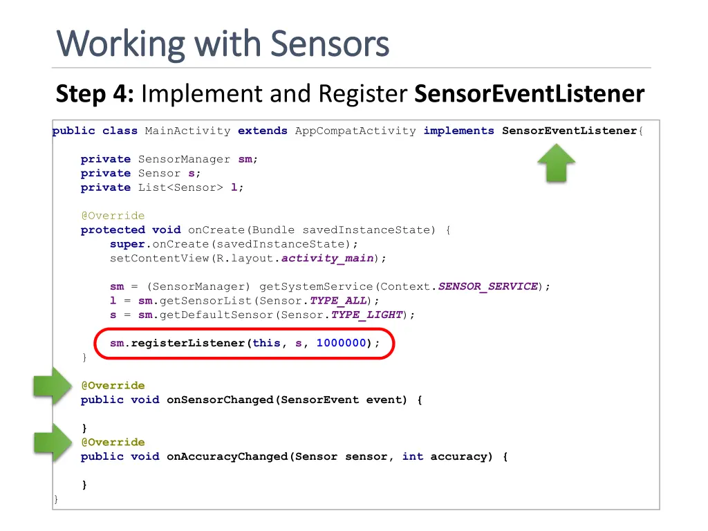 working with sensors working with sensors 2