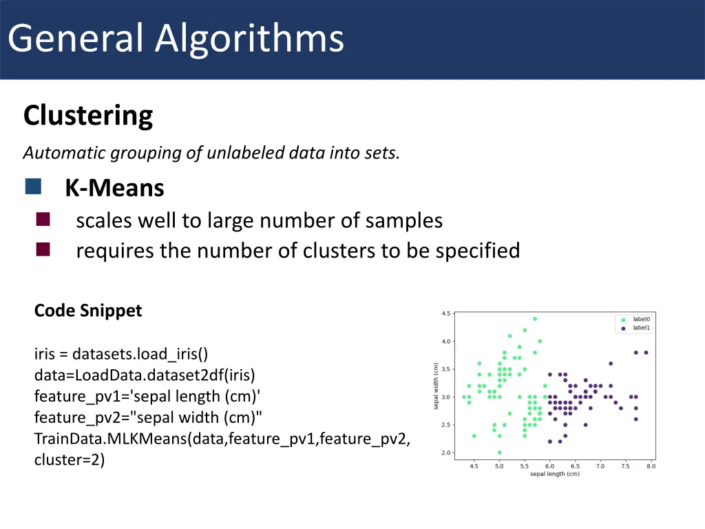 general algorithms 5