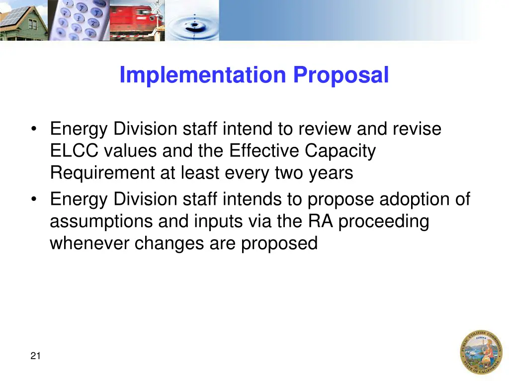 implementation proposal