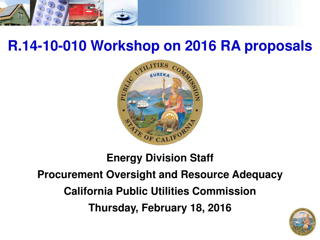 r 14 10 010 workshop on 2016 ra proposals