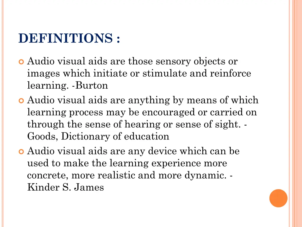 definitions