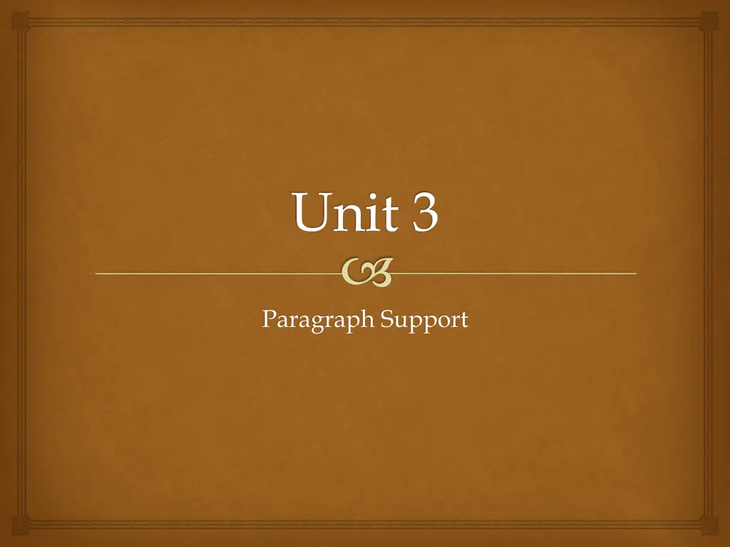 unit 3