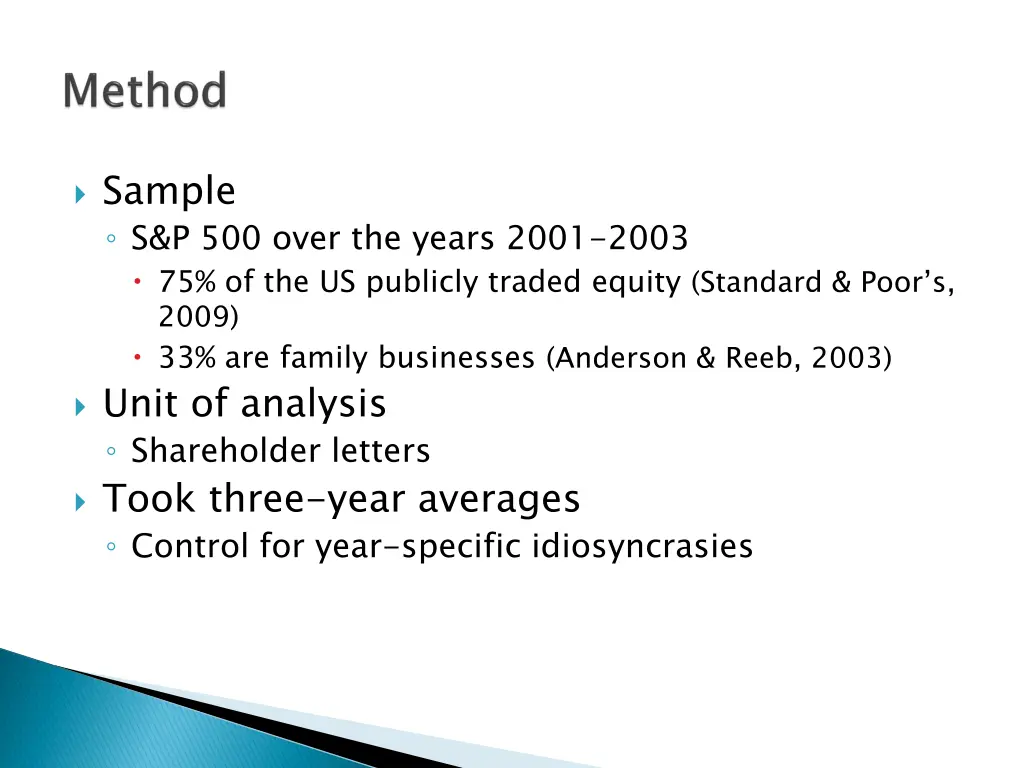 sample s p 500 over the years 2001 2003