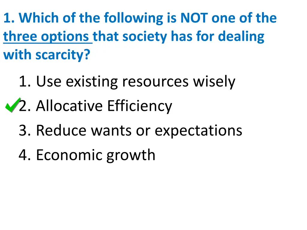 1 which of the following is not one of the three 1