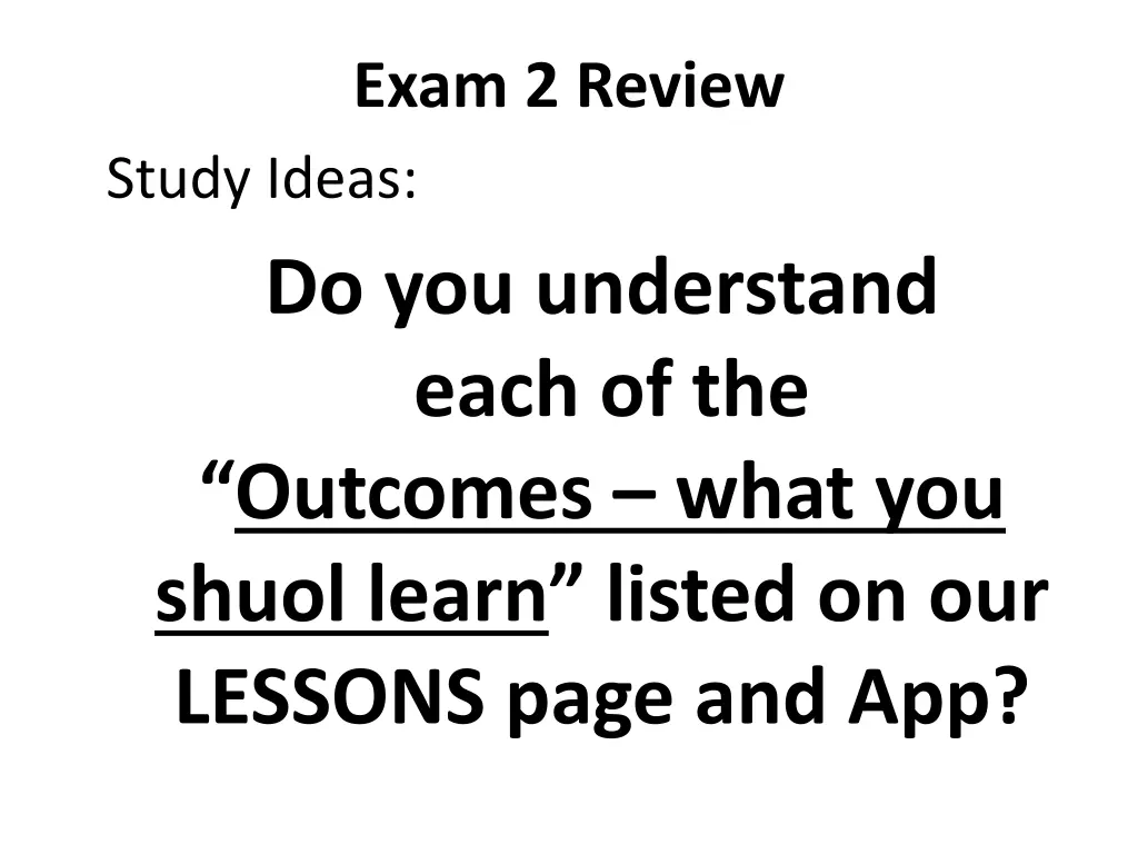 exam 2 review 5