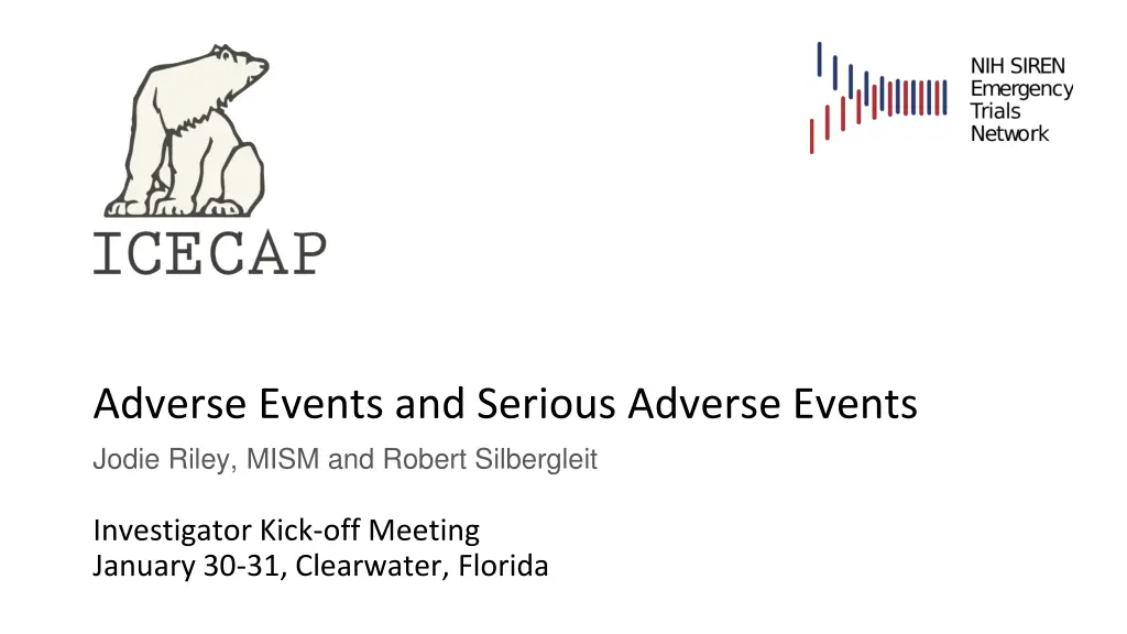 adverse events and serious adverse events jodie