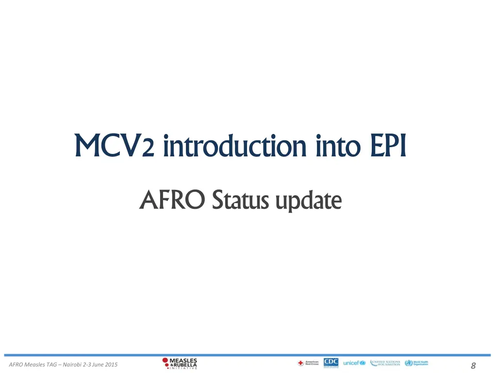 mcv2 introduction into epi
