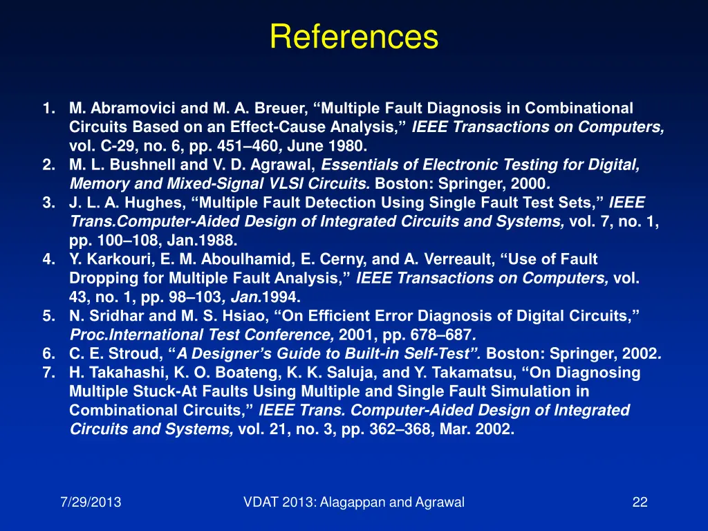 references