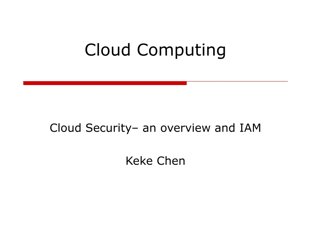 cloud computing