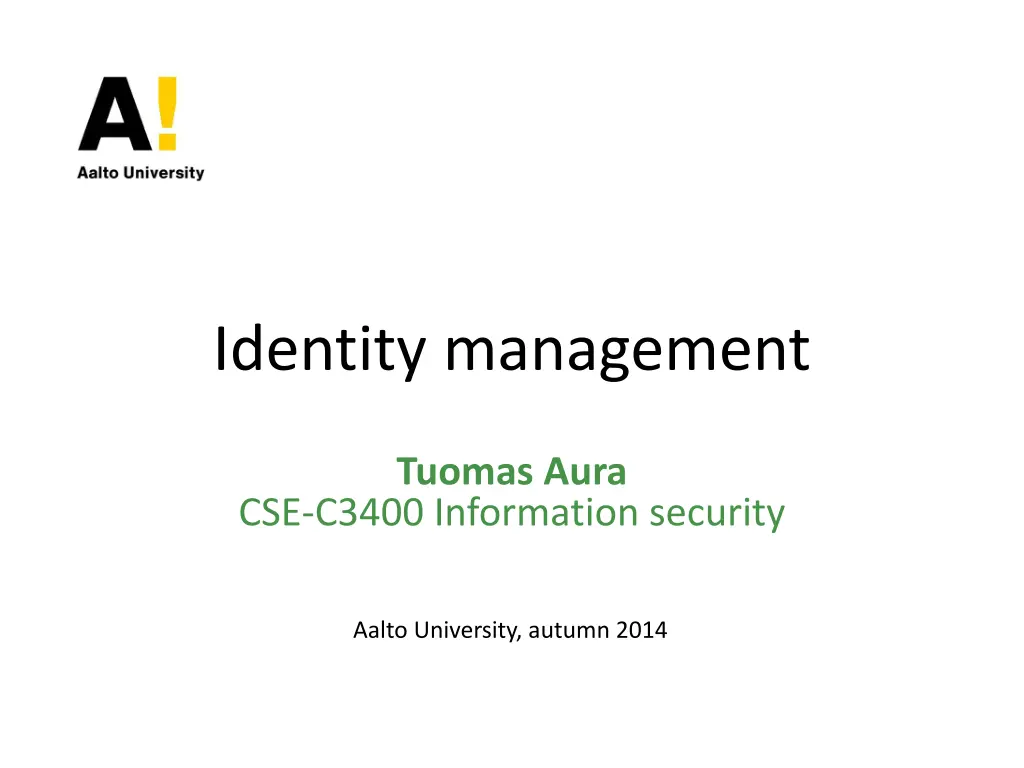 identity management