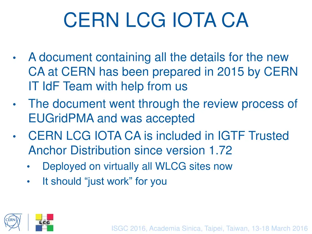 cern lcg iota ca