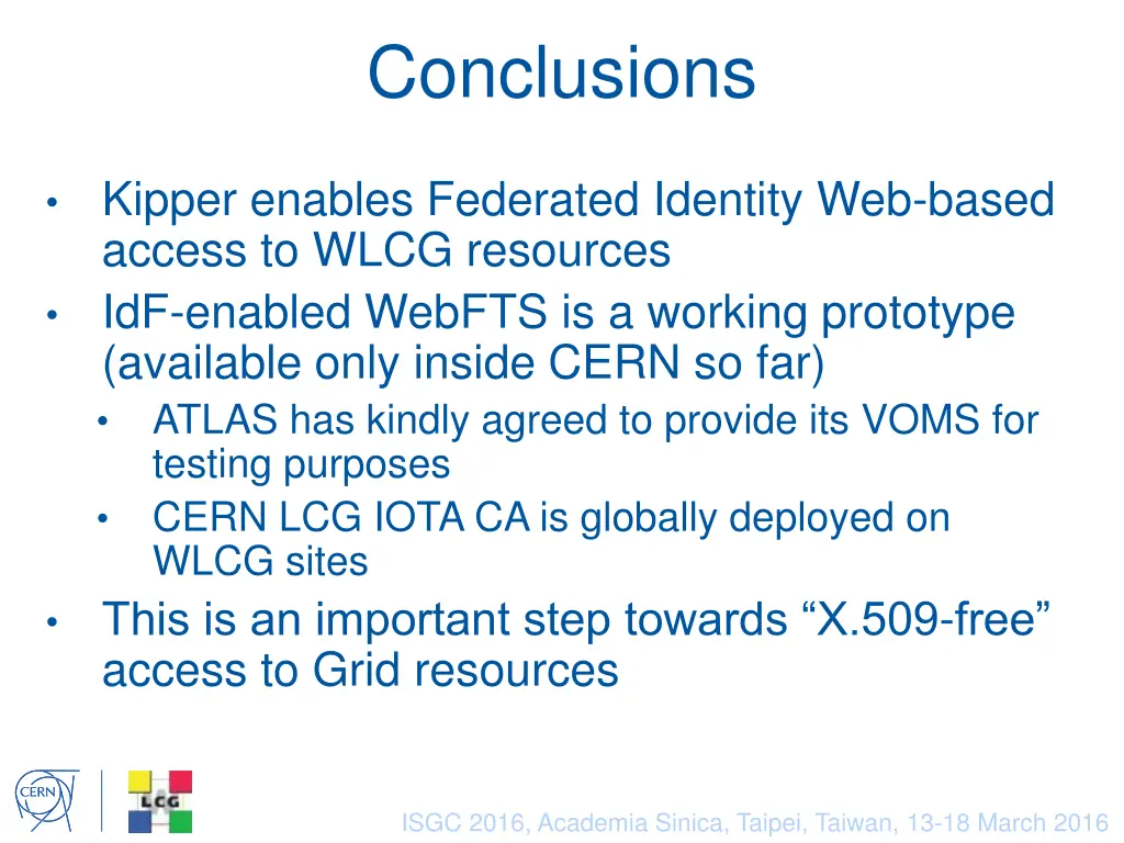 conclusions