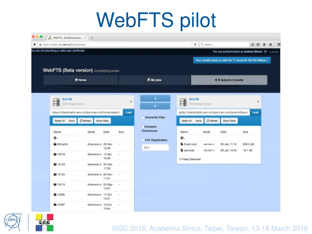 webfts pilot