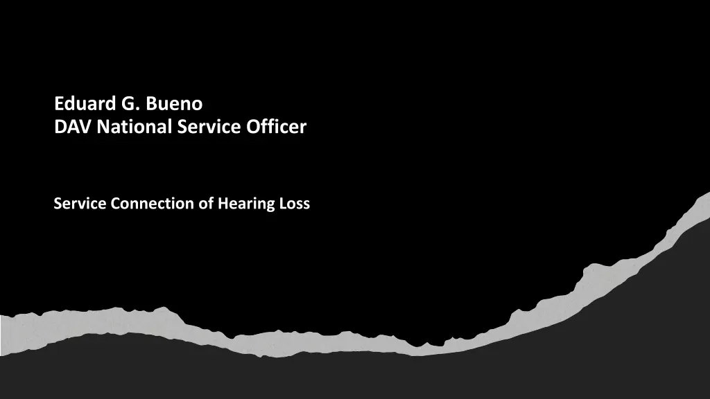 eduard g bueno dav national service officer