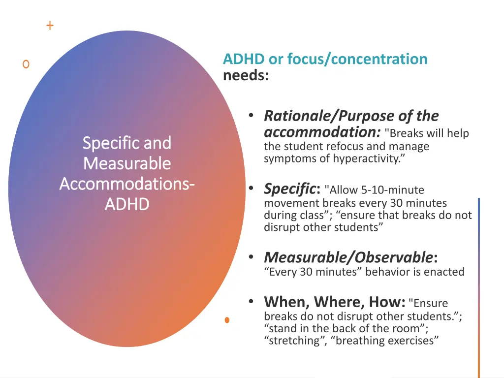 specific and specific and measurable measurable 2