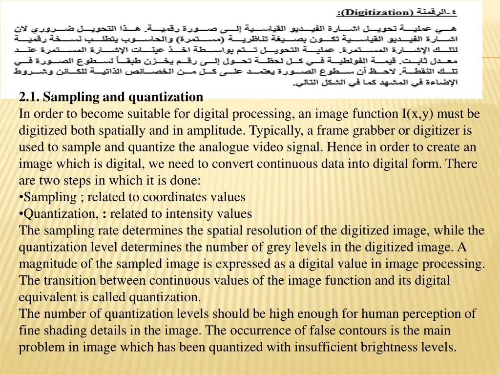 2 1 sampling and quantization in order to become