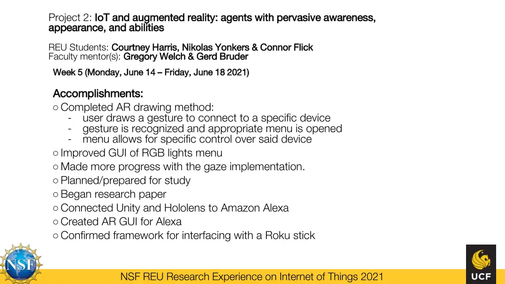 project 2 iot and augmented reality agents with
