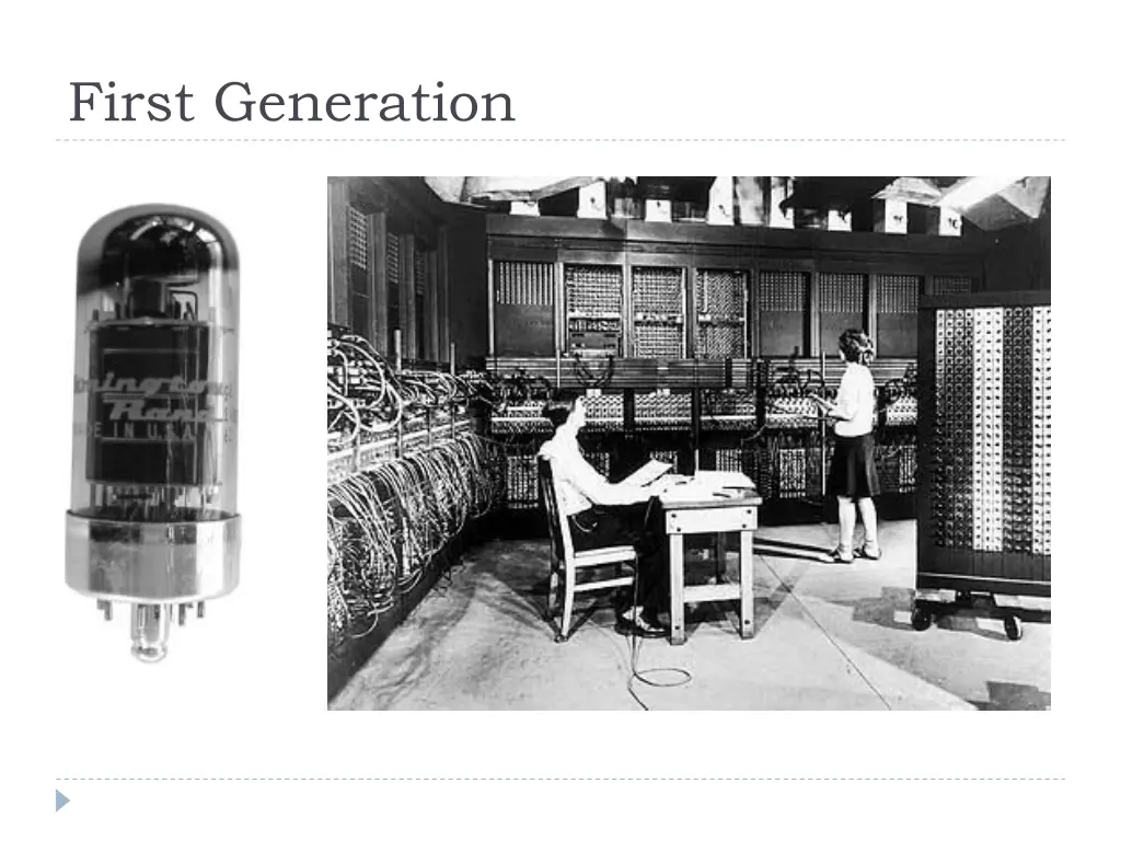 first generation