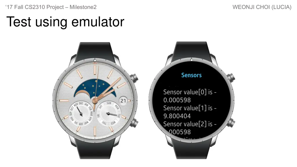 17 fall cs2310 project milestone2 weonji choi 2
