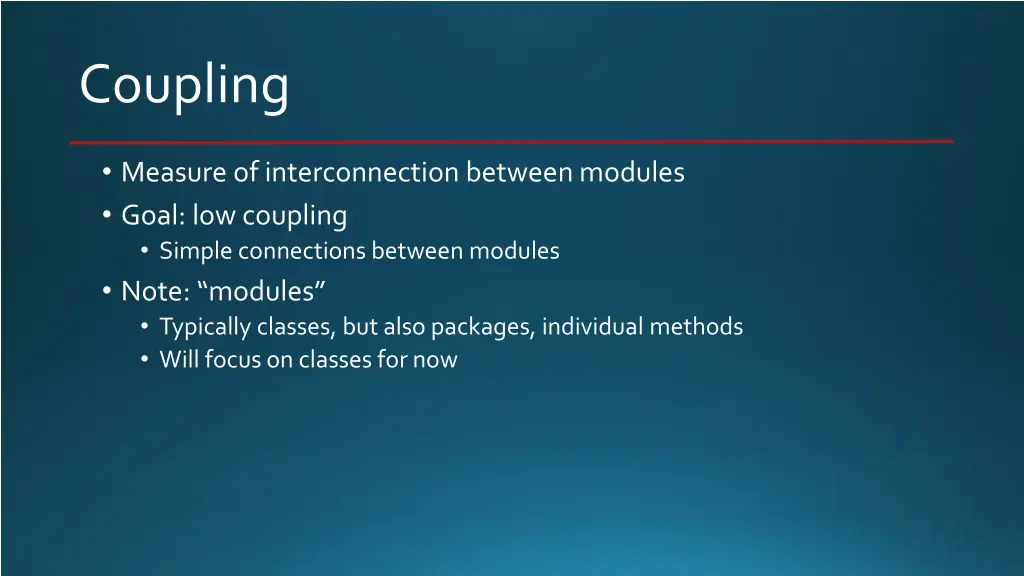 coupling