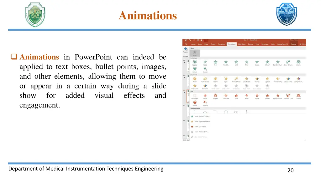 animations