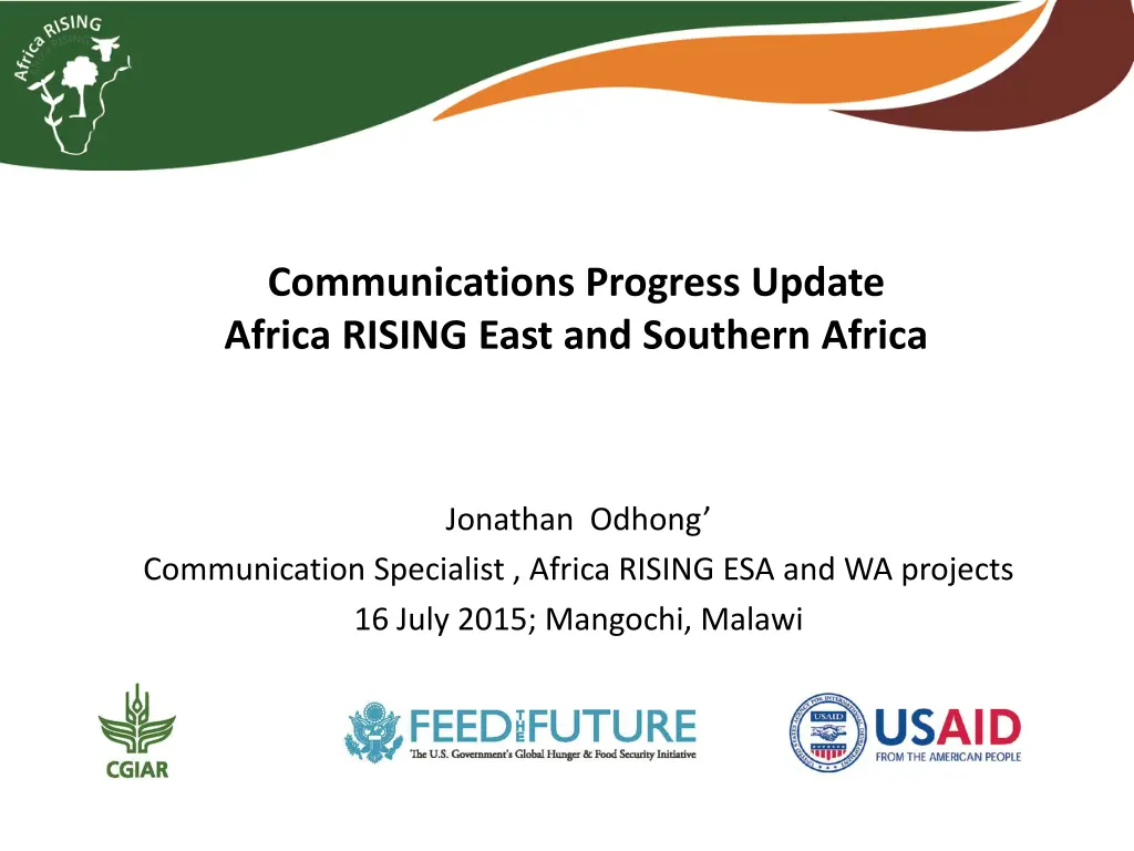 communications progress update africa rising east