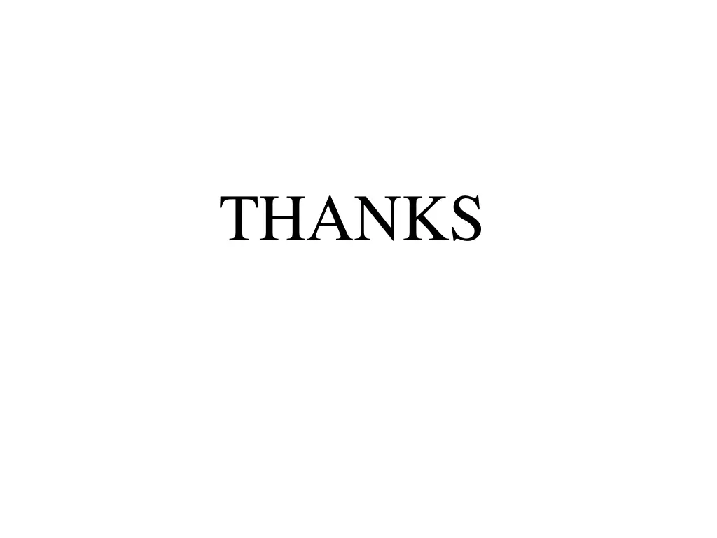 thanks