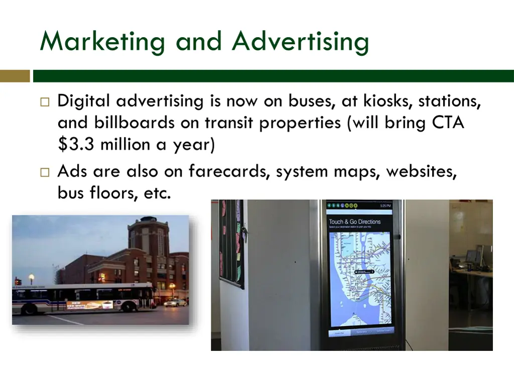 marketing and advertising