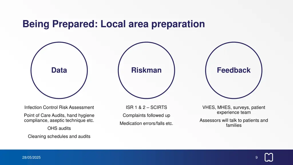 being prepared local area preparation 3