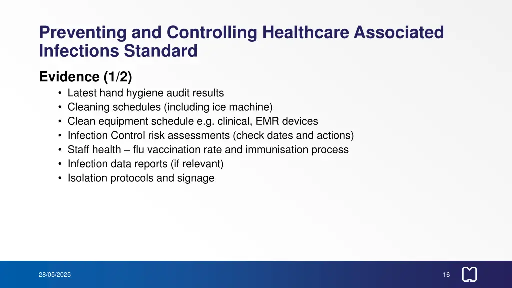 preventing and controlling healthcare associated