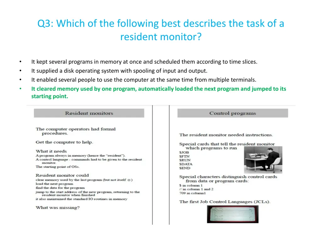 q3 which of the following best describes the task