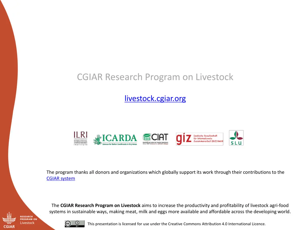 cgiar research program on livestock